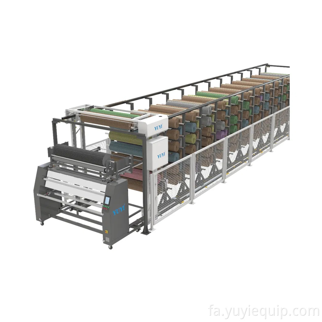 دستگاه ذخیره سازی پارچه رولن کاملاً اتوماتیک هوشمند Yuyi با نام تجاری 220 ولت 1 سال گارانتی می تواند سفارشی شود